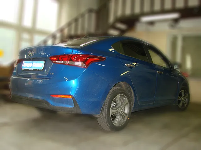 Установка автосигнализации с запуском Starline A93 2CAN-2LIN на Hyundai