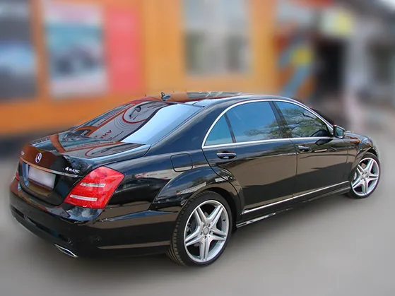 Тонирование Mercedes Benz w221
