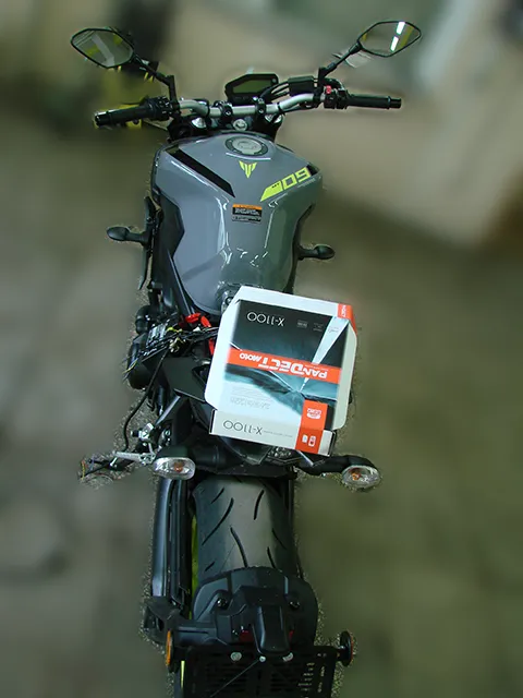 Установка мотосигнализации на Yamaha MT-09A