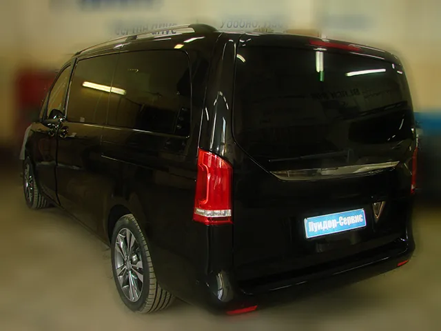 Установка автосигнализации на Mercedes V class + подключение к штатному отопителю