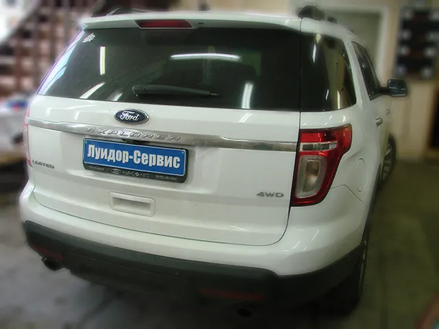 Установка автосигнализации на Ford Explorer Pandora 3910 Pro
