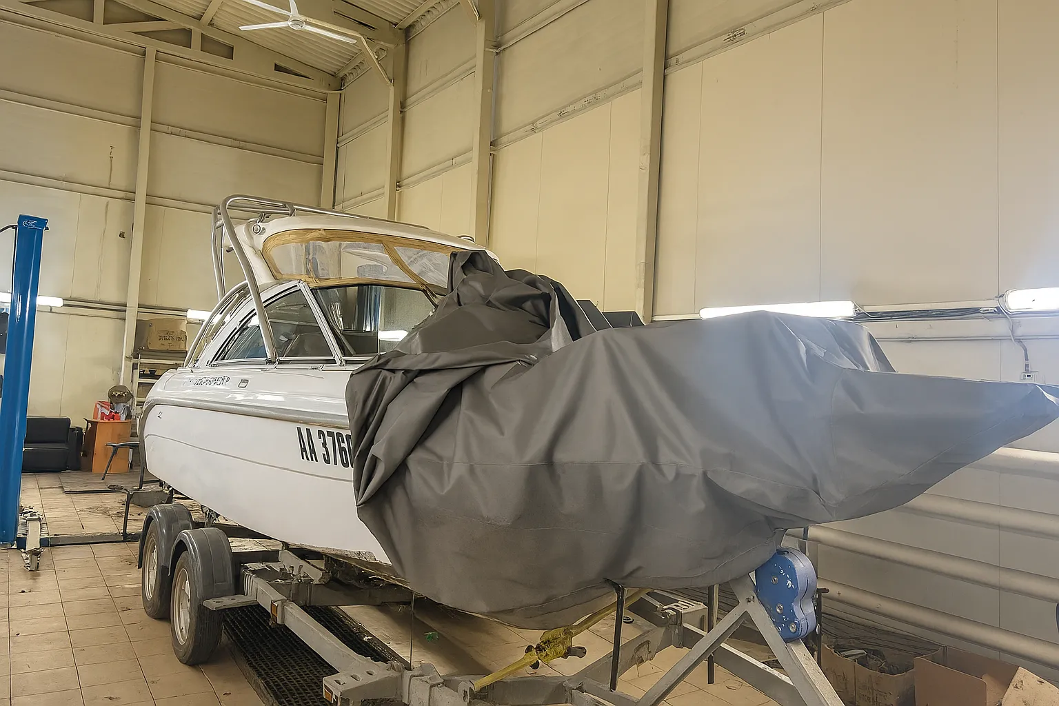 Установка автономного отопителя Webasto на катер Enigma 590 HT фото Установка автономного отопителя Webasto на катер Enigma 590 HT