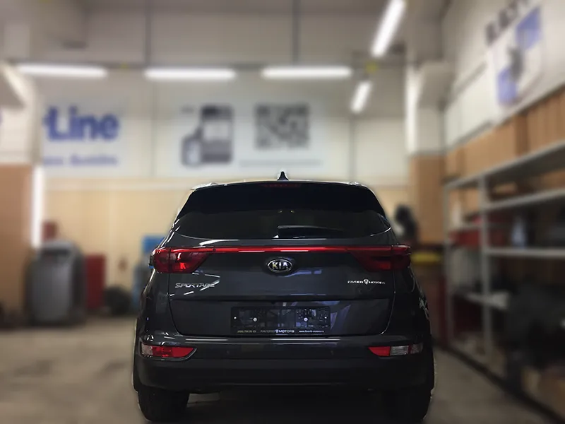 Установка GSM сигнализации на KIA Sportage