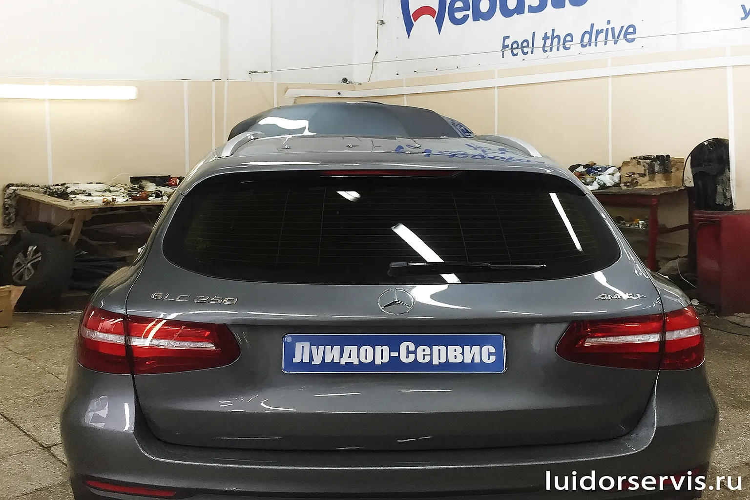 Установка Webasto Тhermo Тop Comfort на Mersedes Benz GLC X253 - фото и описание выполненых работ
