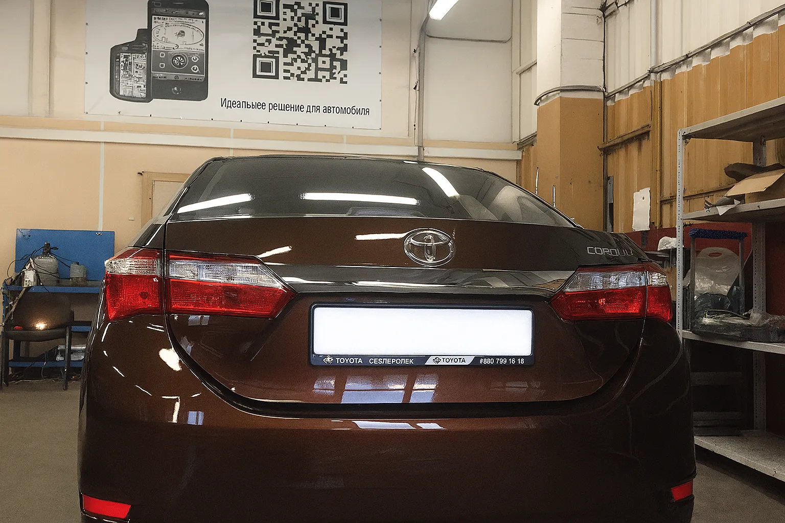 Установка Pandora DXL 4910 на Toyota Corolla XI поколение, Седан. - фото и описание выполненых работ