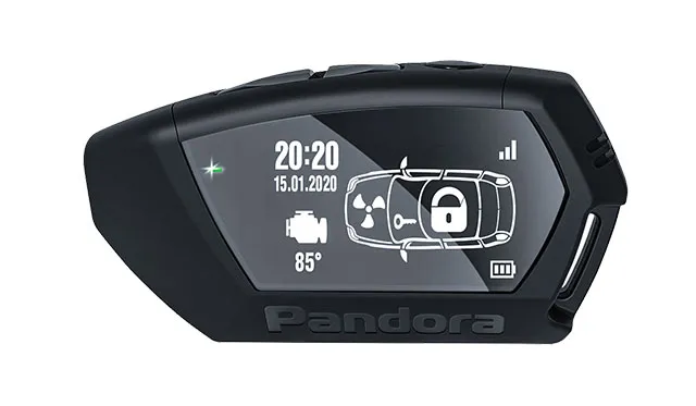 жк брелок автосигнализации pandora 4970