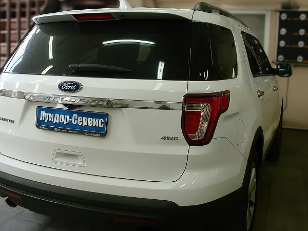 Установка автосигнализации на Ford Explorer Pandora 3910 Pro