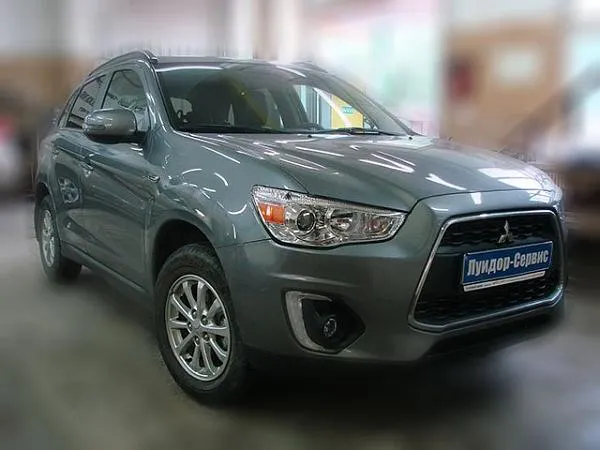 Установка механического замка Fortus на коробку Mitsubishi ASX — фото 1