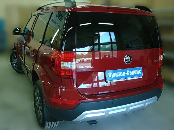 Установка Pandora 5000S на Skoda Yeti — фото 3