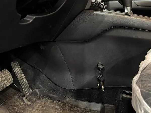 Установка механического замка Dragon на КПП Mazda CX-5 2025 