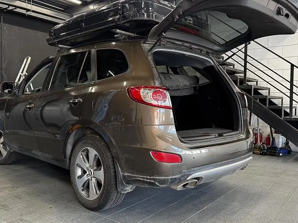 Установка автономного отопителя и инвертора 220V на Hyundai Santa Fe