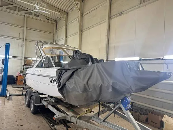 Установка автономного отопителя Webasto на катер Enigma 590 HT — фото 3