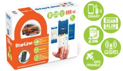 StarLine S96 v2 2CAN+4LIN 2SIM GSM GPS