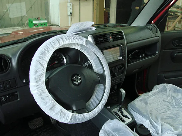 Установка головного устройства 2 Din в Suzuki Jimny  — фото 3