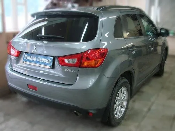Установка механического замка Fortus на коробку Mitsubishi ASX — фото 2