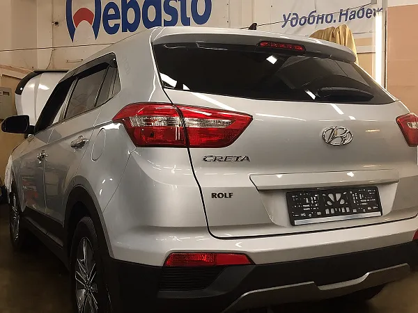 Установка Webasto Thermo Top Comfort + Telestart  T91 на Hyundai Creta