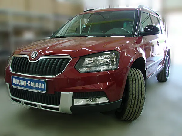 Установка Pandora 5000S на Skoda Yeti — фото 1