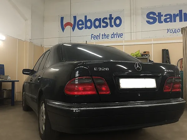 Установка Webasto Comfort+ и GSM Altox Wbus 5 на Mercedes-Benz W210