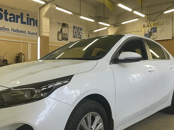 Установка Pandect Х-1800BT с автозапуском на KIA Ceed