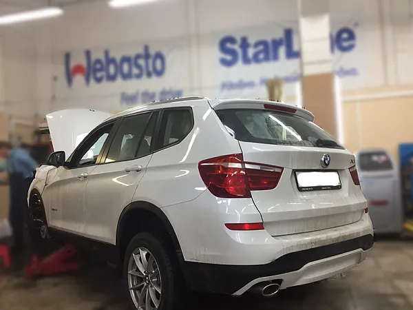 Eberspächer на BMW X3