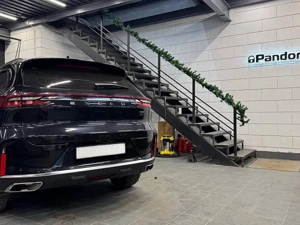 Установка автосигнализации Pandora на EXEED TXL — фото 1