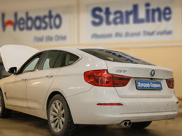 Установка Webasto TT Start на BMW 5 GT
