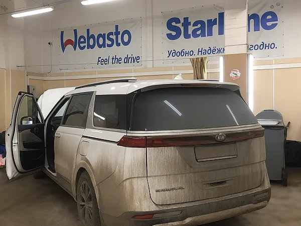 Установка отопителя Thermo Top Start на Kia Carnival IV