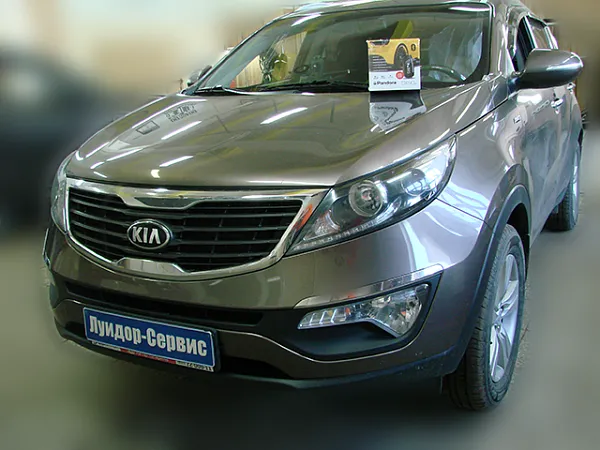 Установка Pandora DX90BT на Kia Sportage — фото 1