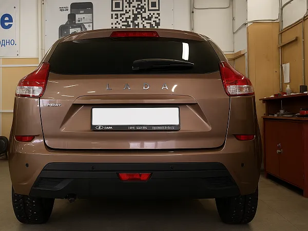 Установка автосигнализации Pandora DX91 на Lada Xray
