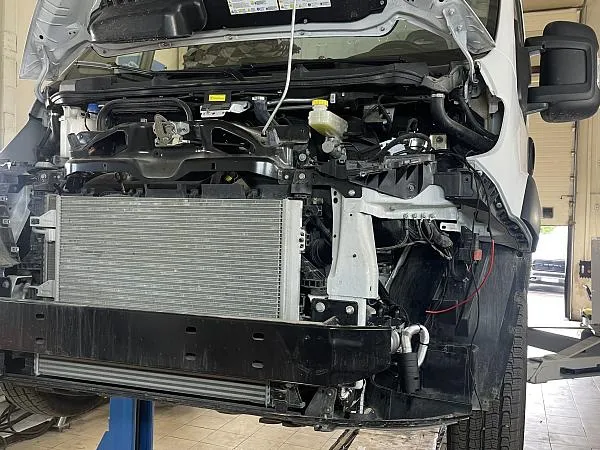 Установка предпускового подогревателя Webasto Thermo Top Comfort+ Дизель на Fiat Ducato — фото 3