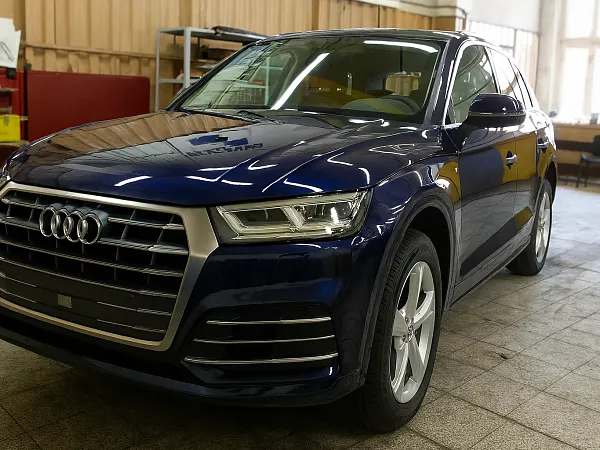 Установка GSM сигнализации Призрак на Audi Q5
