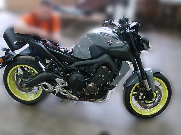 Установка мотосигнализации на Yamaha MT-09A — фото 1