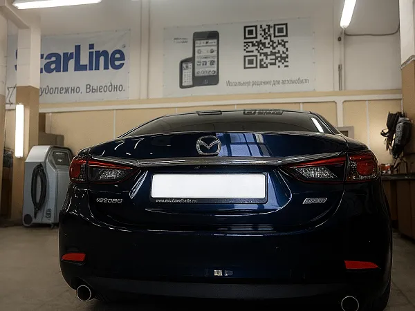 Установка Pandora 4910 на Mazda 6, 2018 г.в