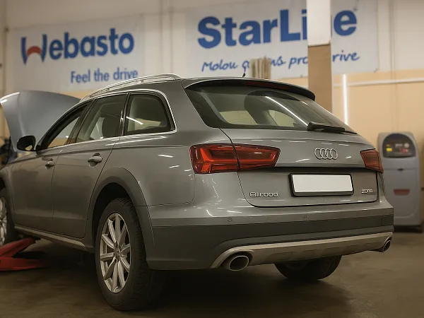 Установка Webasto TT Comfort на Audi A6 Allroad
