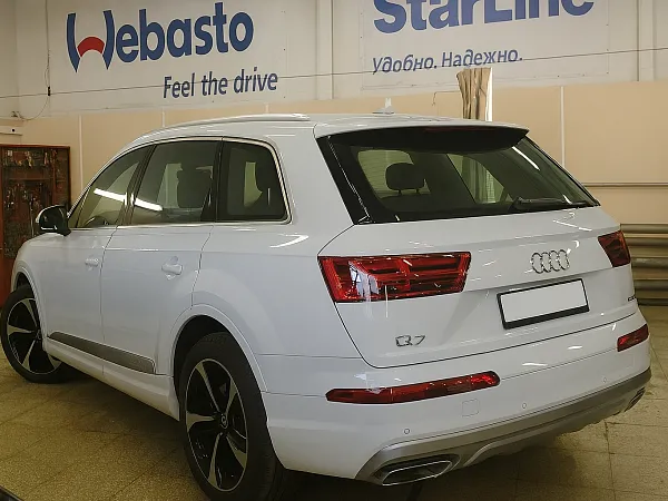 Установка модуля Fan Control GSM на AUDI Q7