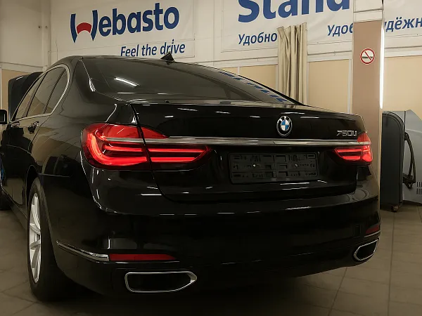 Установка Webasto TT Comfort+ в качестве управления FanControl GSM на BMW 7
