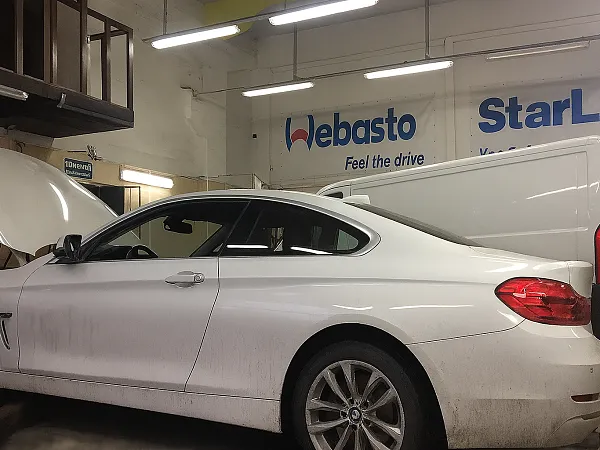 Установка Webasto Comfort+ и Fan Control GSM для управления BMW 6er