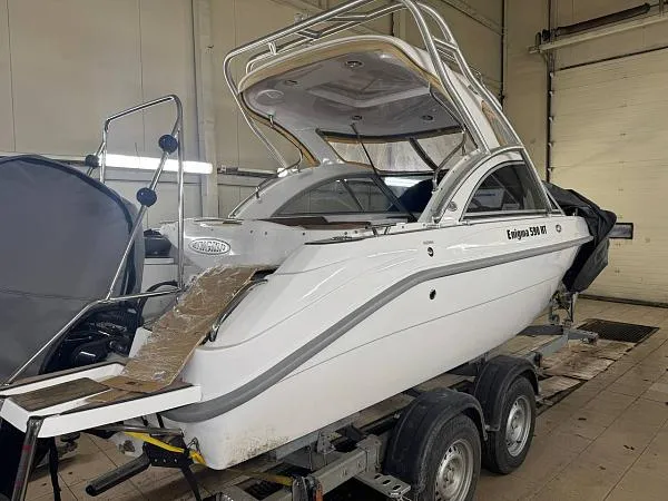 Установка автономного отопителя Webasto на катер Enigma 590 HT — фото 2