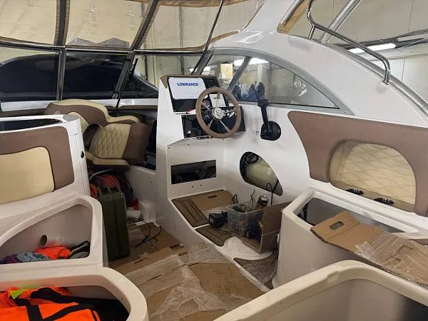 Установка автономного отопителя Webasto на катер Enigma 590 HT — фото 8