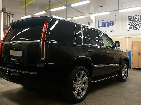 Установка охранного комплекса на Cadillac Escalade
