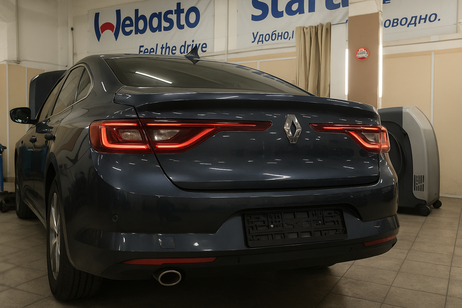 Установка Webasto TT Start на Renault - фото и описание выполненых работ