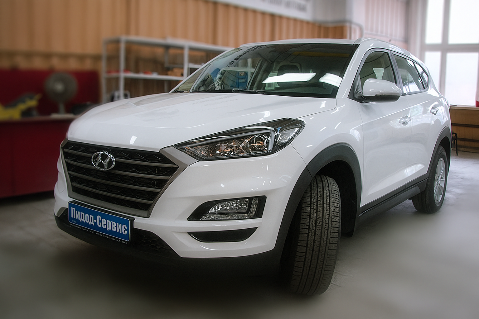 Установка автосигнализации с автозапуском Pandora 3945 на Hyundai Tucson - фото и описание выполненых работ