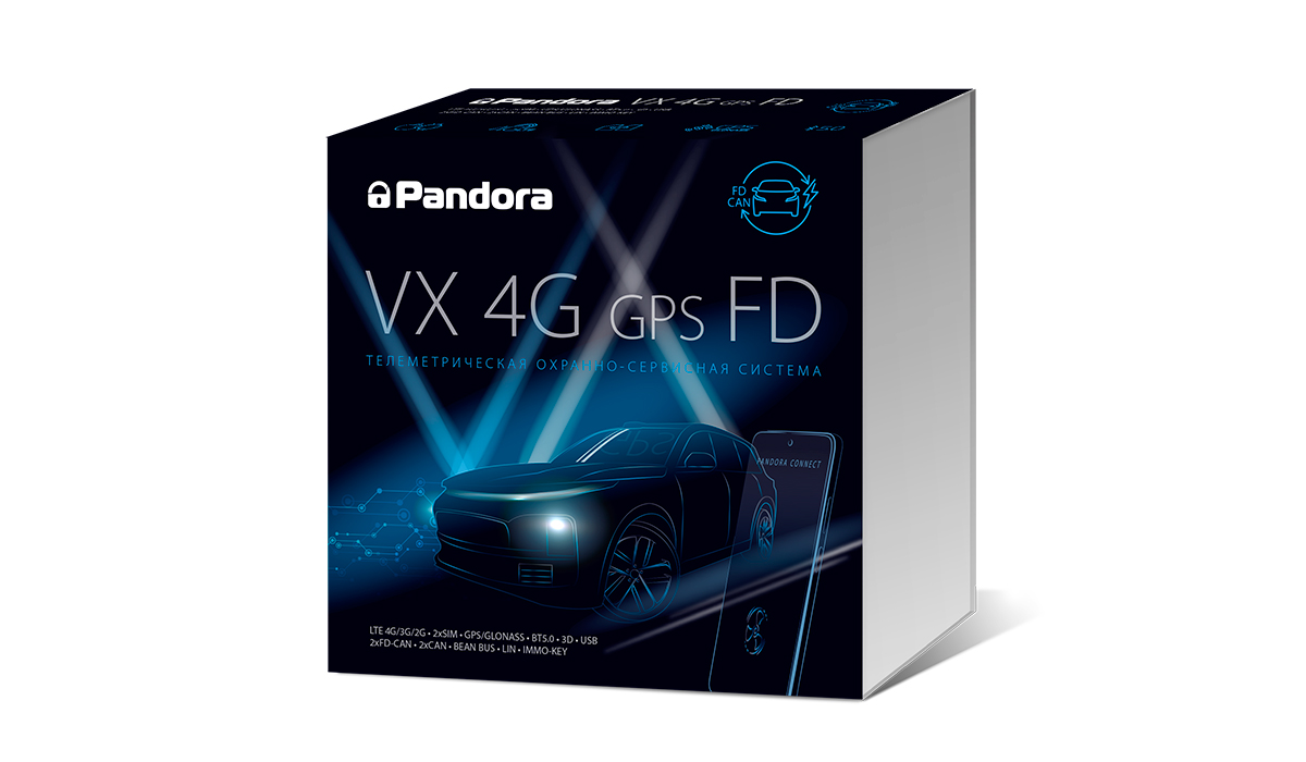 Pandora VX-4G GPS FD Пандора (Pandora)