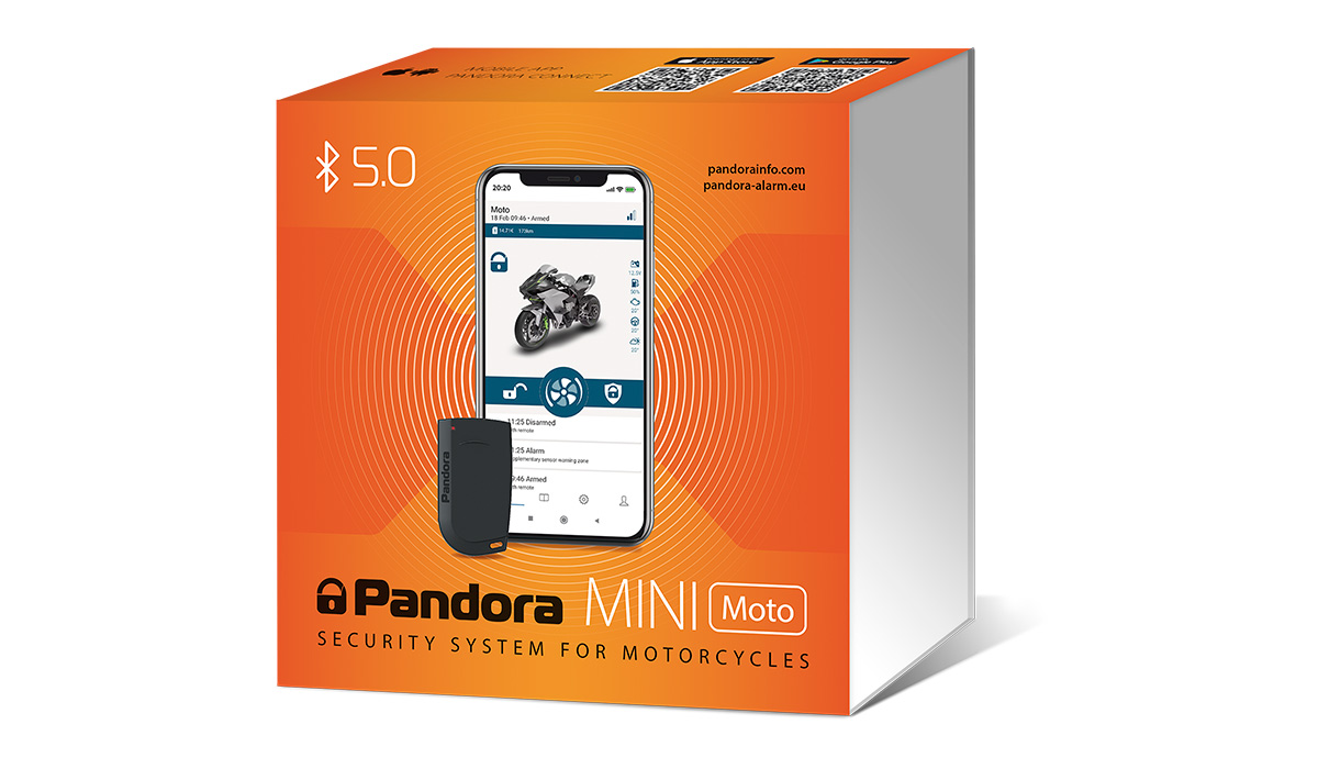 Pandora Mini Moto v2 Мотосигнализации Pandora