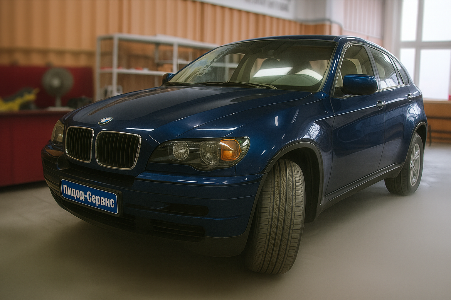 Техноблок 12K на BMW X6 - фото и описание выполненых работ