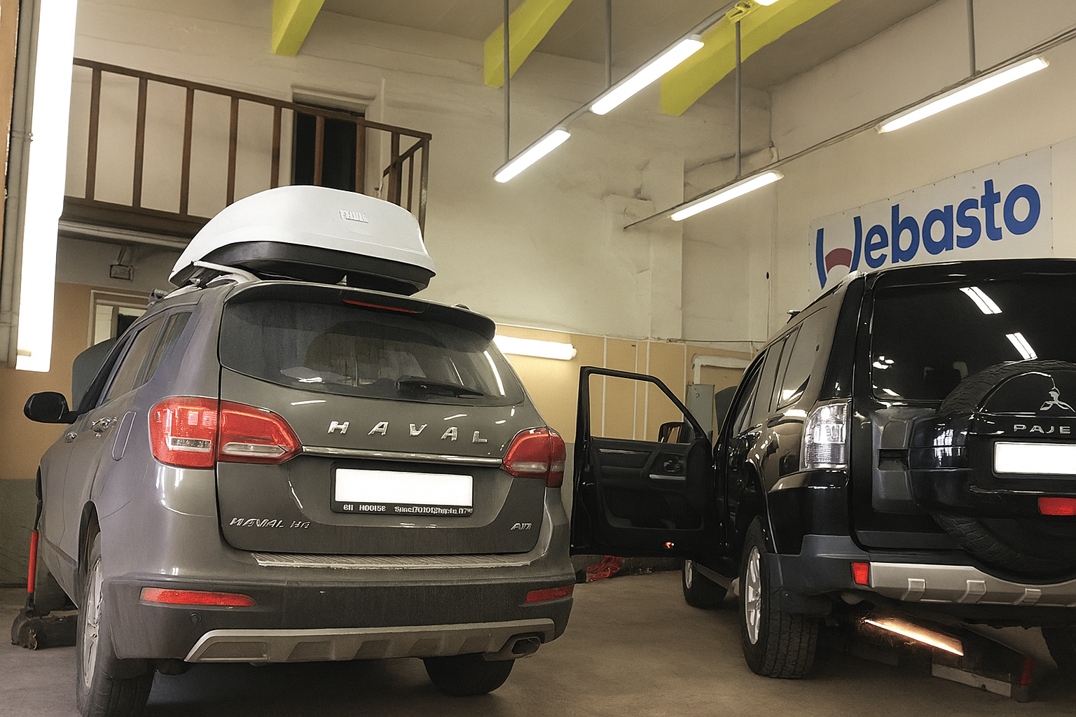 Установка Webasto TT Comfort+ в качестве управления GSM Altox WBUS 5 на Haval H6 - фото и описание выполненых работ