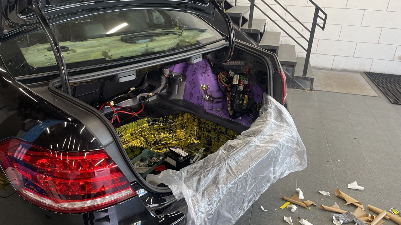 Полная шумоизоляция Volkswagen Tayron 