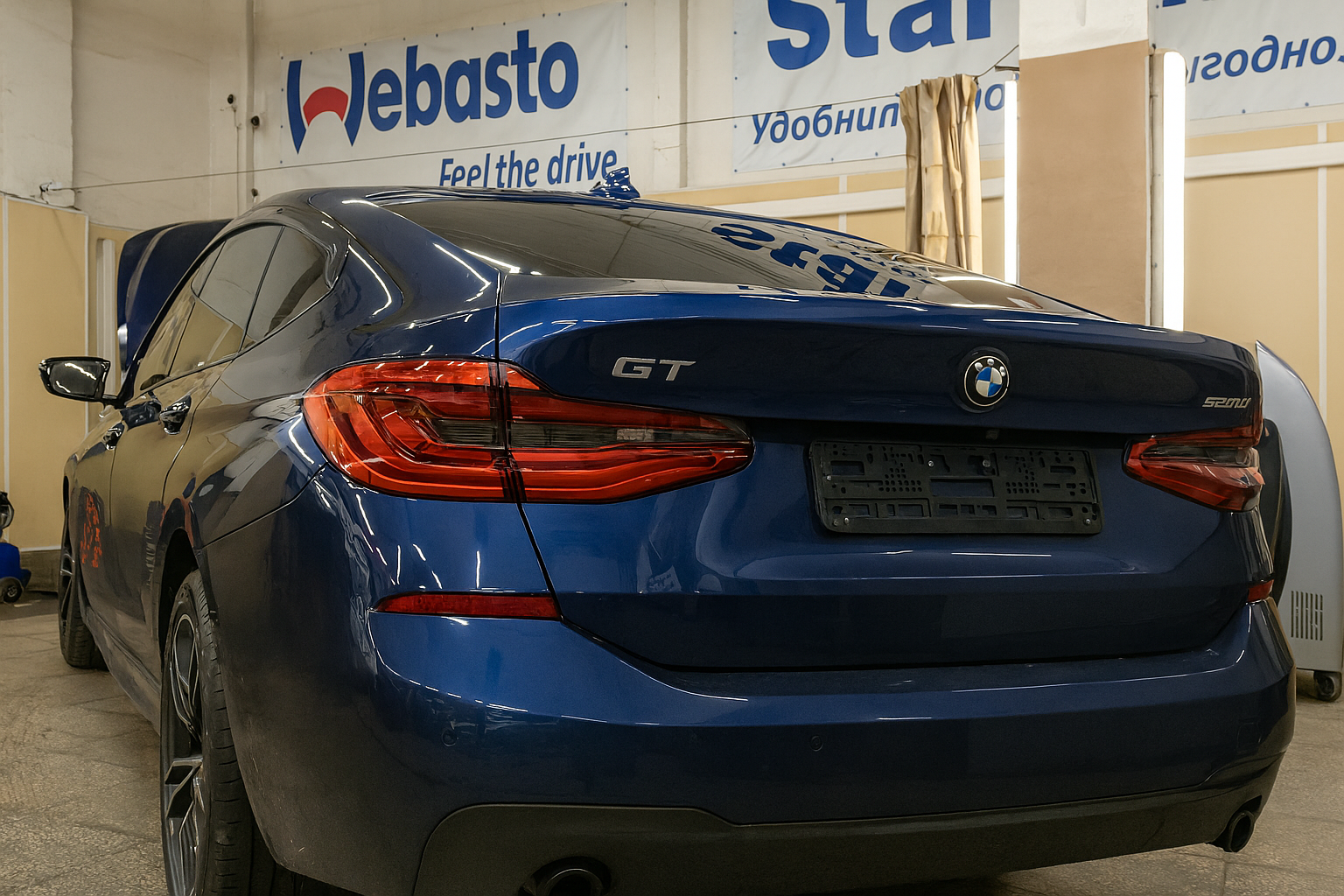 Установка Webasto TT Comfort+ дизель на BMW 6 серии IV - фото и описание выполненых работ