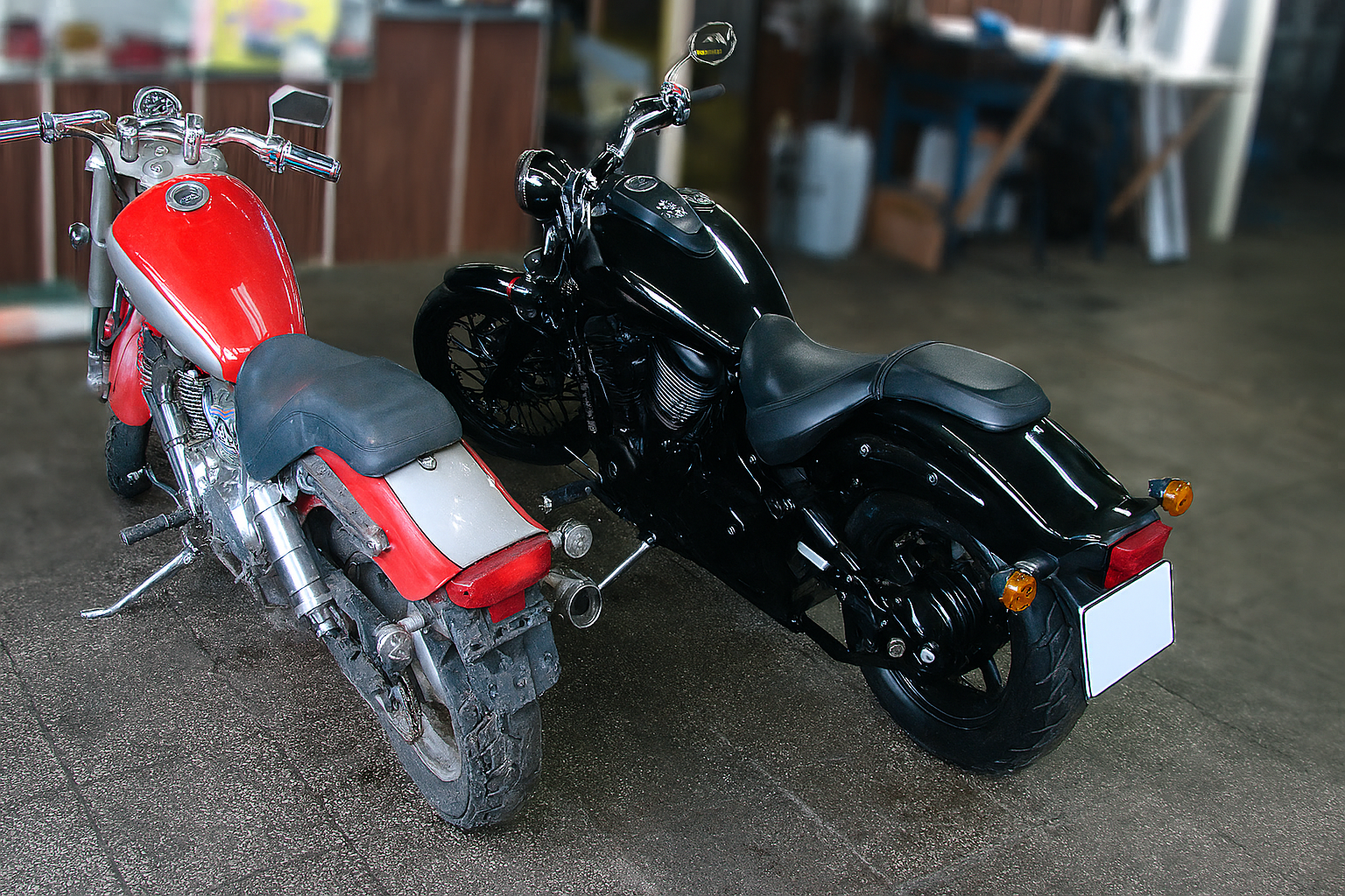 Установка мотосигнализации Pandect 1100 на Suzuki Boulevard - фото и описание выполненых работ