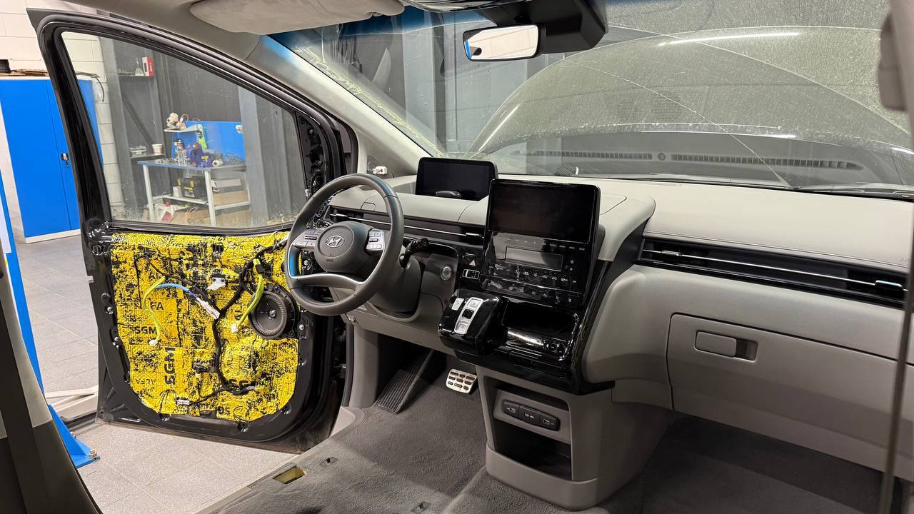 Комплексная шумоизоляция Hyundai Staria